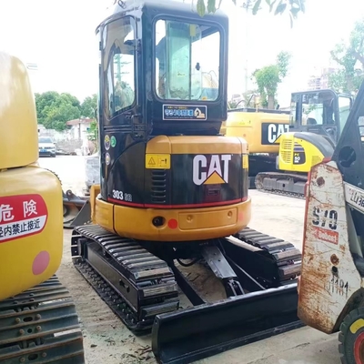 Utilisé Peinture originale Japon 3 TON EPA Moteur Excavateur hydraulique Caterpillar 303sr CAT303SR
