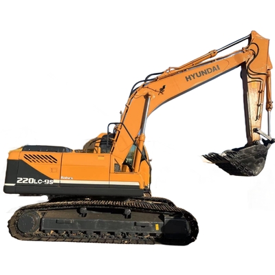 Excavateur à rampe Liyuan soupape hydraulique en bon état Hyundai 220lc-9s Excavateur d'occasion