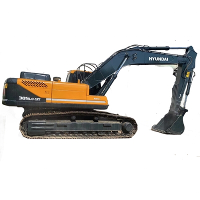 Excavatrice utilisée Hyundai 305lc-9t pour excavatrice à chenille fortement recommandée