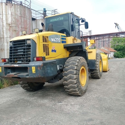 2022 Peinture d'origine japonaise EPA moteur WA320 Komatsu WA320-5 chargeur hydraulique à roues