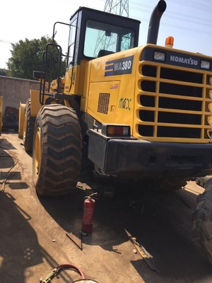 En excellent état, le chargeur à roues usagé Komatsu WA380 avec cylindre hydraulique Liyuan.