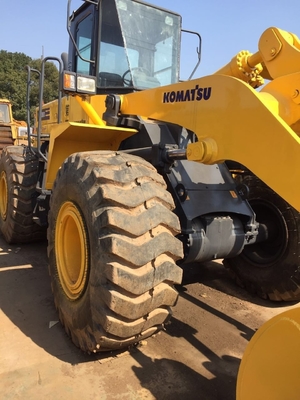 En excellent état, le chargeur à roues usagé Komatsu WA380 avec cylindre hydraulique Liyuan.