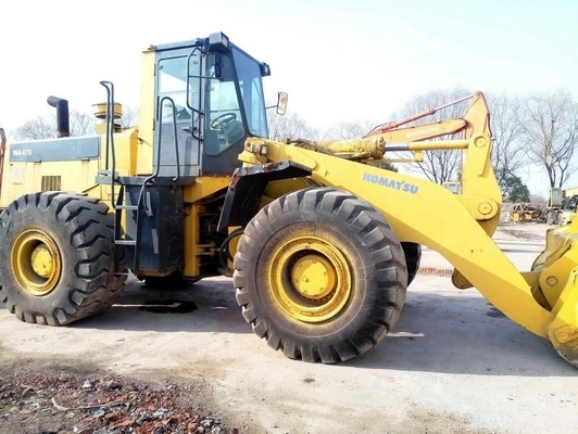 Chargeur à roues d'occasion Komatsu WA470 original en bon état avec 0 à 2000 heures de travail