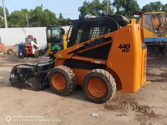 MOOG cylindre hydraulique chargeur à dérapage utilisé cas440 avec peinture originale aux USA