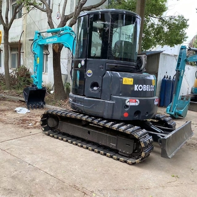 Excavateur original japonais Kobelco SK55 en bon état pour les fermes de Shanghai