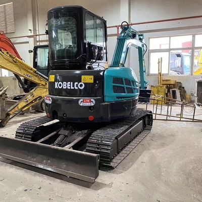 Excavateur original japonais Kobelco SK55 en bon état pour les fermes de Shanghai