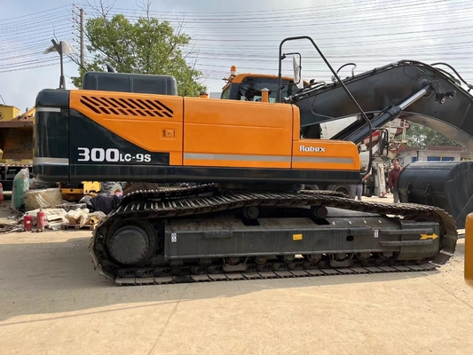 Hyundai 300lc-9s Digger d'occasion avec cylindre hydraulique Liyuan en bon état