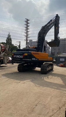 Hyundai 300lc-9s Digger d'occasion avec cylindre hydraulique Liyuan en bon état