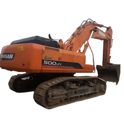 Excavateur à rouleaux Doosan 500-7 en bon état Excavateur d'occasion original