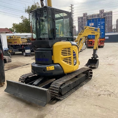 Excavateur Komatsu PC35 3T utilisé en bon état Excavateur à ramper Moteur EPA Shanghai