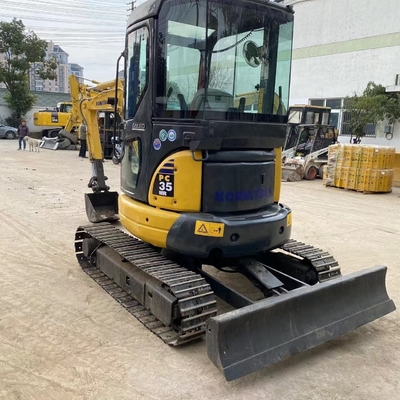 Excavateur Komatsu PC35 3T utilisé en bon état Excavateur à ramper Moteur EPA Shanghai