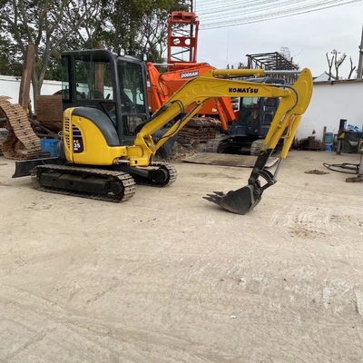 Excavateur Komatsu PC35 3T utilisé en bon état Excavateur à ramper Moteur EPA Shanghai
