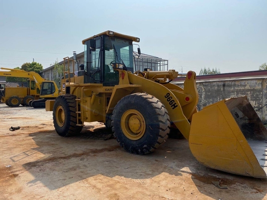 Caterpillar Chargeur à roues d'occasion CAT 966H Japon Chargeur d'origine avec 0-2000 heures de travail