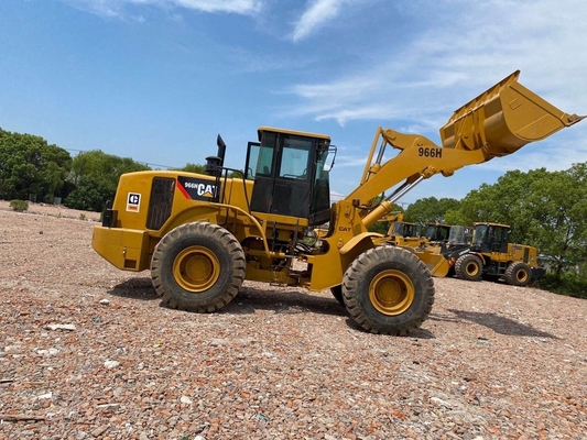Caterpillar Chargeur à roues d'occasion CAT 966H Japon Chargeur d'origine avec 0-2000 heures de travail