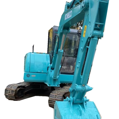 Mini-excavatrice Kobelco SK60 utilisée avec pompe hydraulique Liyuan