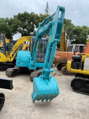 Mini-excavatrice Kobelco SK60 utilisée avec pompe hydraulique Liyuan