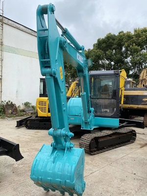 Mini-excavatrice Kobelco SK60 utilisée avec pompe hydraulique Liyuan