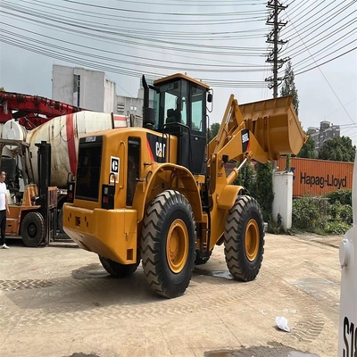 Chargeur avant Tracteur original japonais Cat 966L Chargeur à roues d'occasion avec et 165kw