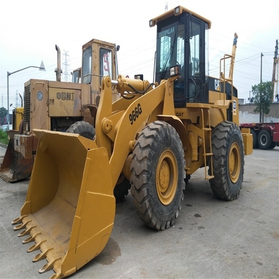 Chargeur à roues avant CAT 966G très polyvalent utilisé pour les machines de construction