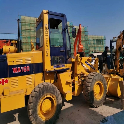 60 KW basse durée de travail Original Japon utilisé Komatsu WA100 chargeur à roues pour votre