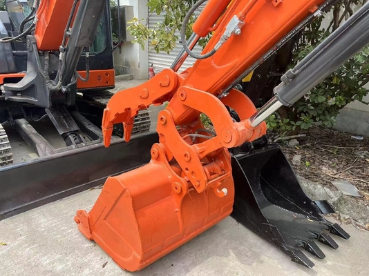 Ventilateur hydraulique Liyuan Excavator ZX65UR utilisé du Japon avec capacité de seau 0,1m3