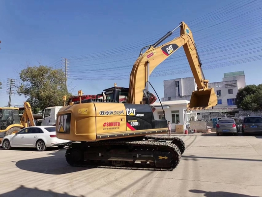 Excavateur Caterpillar Cat320D2 fabriqué au Japon avec une charge nominale de 20 TON