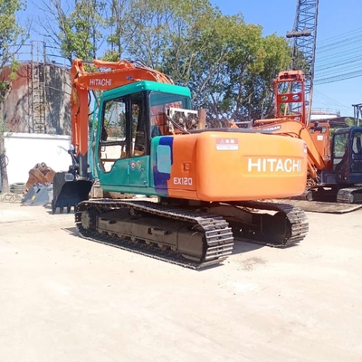 Excavateur à rouleaux de type mobile Hitachi EX120 avec pompe hydraulique Liyuan Japon Original