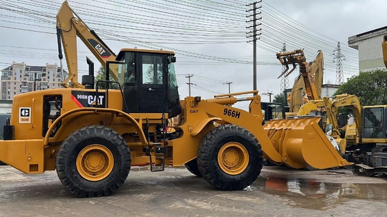 Temps de travail réduit CAT Caterpillar 966H Chargeur japonais original CAT966H en bon état