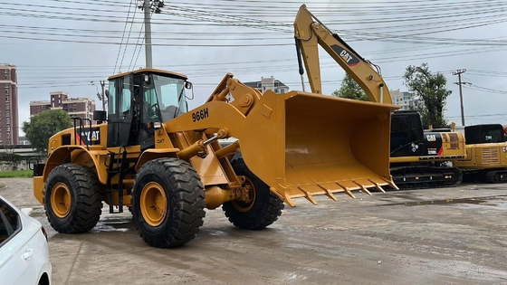 Temps de travail réduit CAT Caterpillar 966H Chargeur japonais original CAT966H en bon état