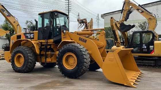 Temps de travail réduit CAT Caterpillar 966H Chargeur japonais original CAT966H en bon état