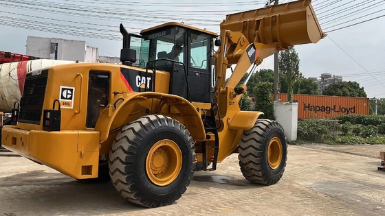 Couleur d'origine Utilisé CAT Caterpillar 966L chargeur avant Machines de terrassement