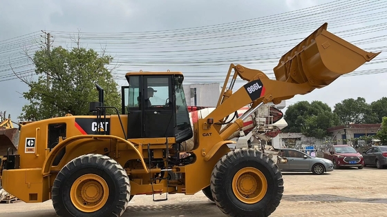Couleur d'origine Utilisé CAT Caterpillar 966L chargeur avant Machines de terrassement