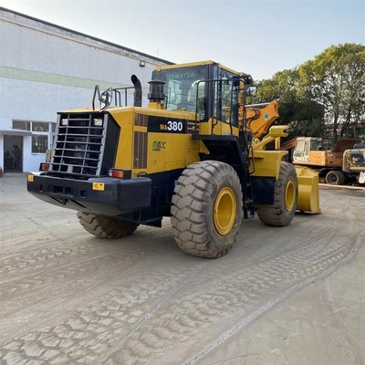 KOMATSU WA380 Chargeur à roues Japon Fabriqué Chargeur frontal avec des performances supérieures