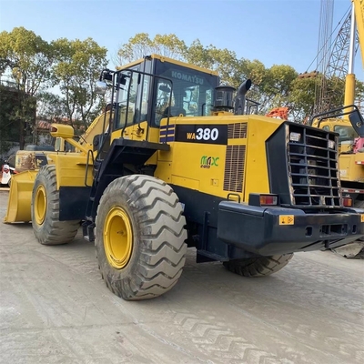 KOMATSU WA380 Chargeur à roues Japon Fabriqué Chargeur frontal avec des performances supérieures