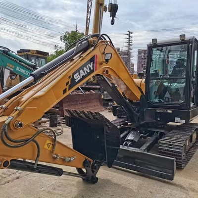 Peinture originale SANY 55C Excavateur avec moteur EPA et capacité de seau de 0,35m3