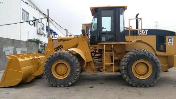11000 12000 kg Poids de la machine Chargeur à roues CAT 966G utilisé avec pompe hydraulique Nabtesco