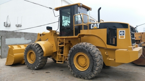 11000 12000 kg Poids de la machine Chargeur à roues CAT 966G utilisé avec pompe hydraulique Nabtesco