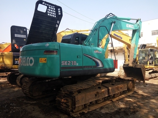 Excavateur d'occasion Kobelco SK210LC Japon Tracteur original à faible consommation de carburant