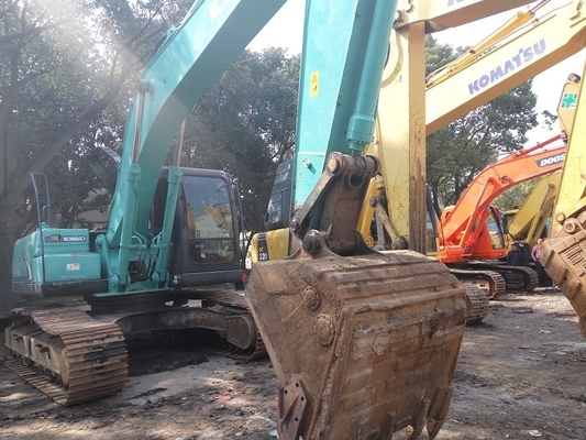 Excavateur d'occasion Kobelco SK210LC Japon Tracteur original à faible consommation de carburant