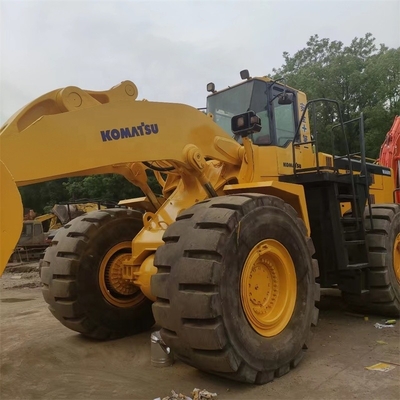 Chargeur à roues Komatsu WA600 fabriqué au Japon, idéal pour les travaux de construction