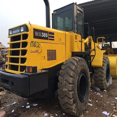 Chargeur à roues Komatsu WA380 d'occasion de 5 tonnes en bon état et pompe hydraulique autre