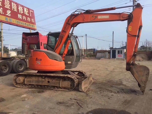 Excavateur original japonais 7T Hitachi zx75us zaxis75us Crawler Digger avec moteur EPA