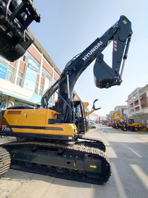Peinture originale HX220L Hyundai Excavator avec moteur EPA et capacité de seau 1,2M3