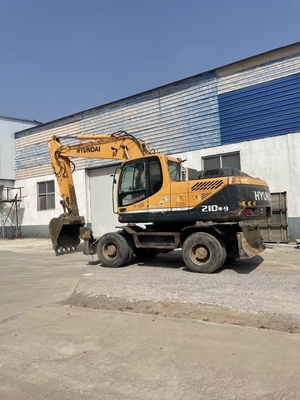 0-2000 Heures de travail Excavateur Hyundai 210W-9 utilisé avec moteur EPA et peinture originale