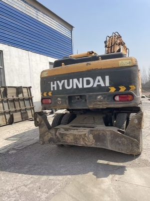 0-2000 Heures de travail Excavateur Hyundai 210W-9 utilisé avec moteur EPA et peinture originale