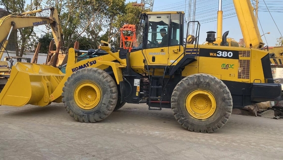 Peinture originale Komatsu WA330 30 tonnes chargeuse à roues usagée avec moteur d'origine et Japon
