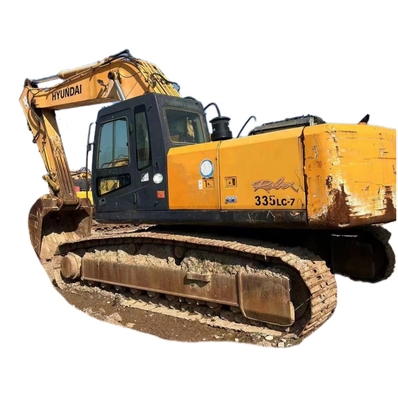 33 TON Corée EPA Moteur Hyundai 335LC-7 Excavateur hydraulique Excavateur mobile de type rampant