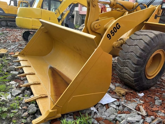 Chargeur à roues jaune CAT950G à charge nominale de 9 tonnes sur le marché