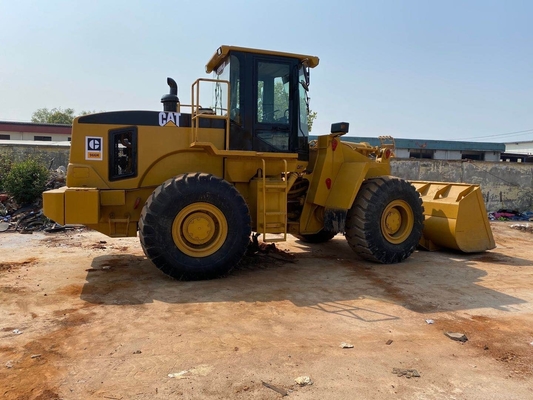CAT 966H Chargeur à roues d'occasion en bon état et soupape hydraulique Liyuan du Japon