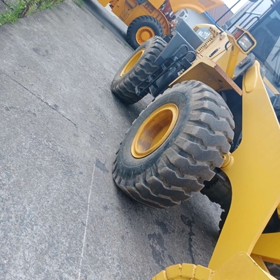 96 kW Moteur EPA japonais utilisé WA320 chargeur hydraulique à roues Komatsu WA320-5 Peinture originale